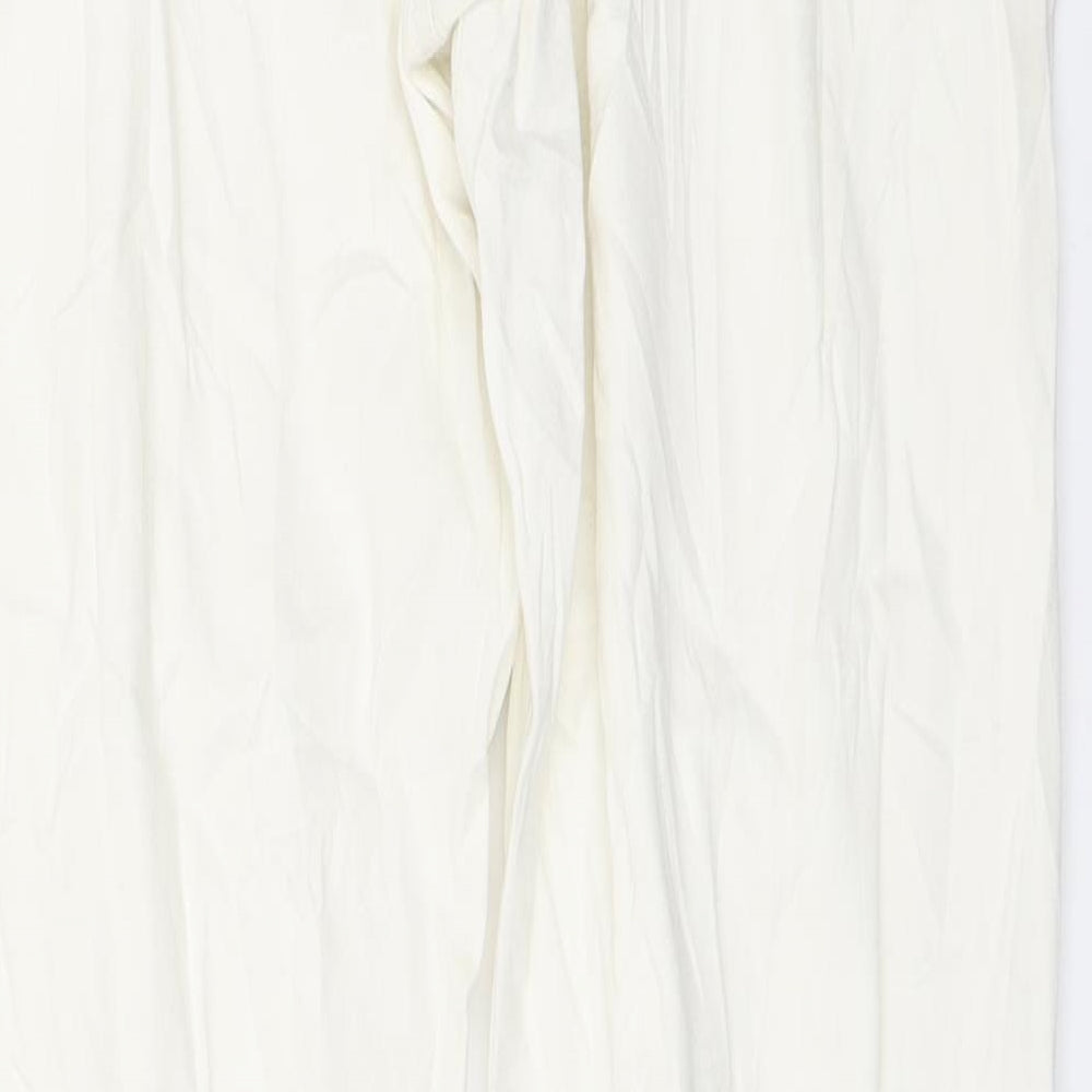 Ando Jeans Womens White  Denim Straight Jeans Size XL L30 in