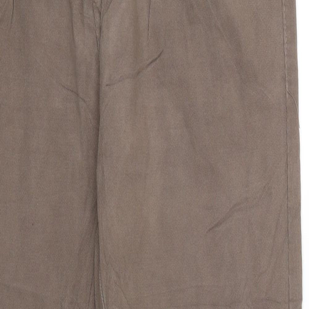 Lazzerini Tiziana Womens Brown Striped  Trousers  Size M L24 in