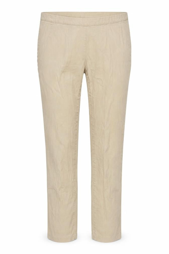 Womens UK Size 10 H&M Regular Fit Capri Beige Trousers