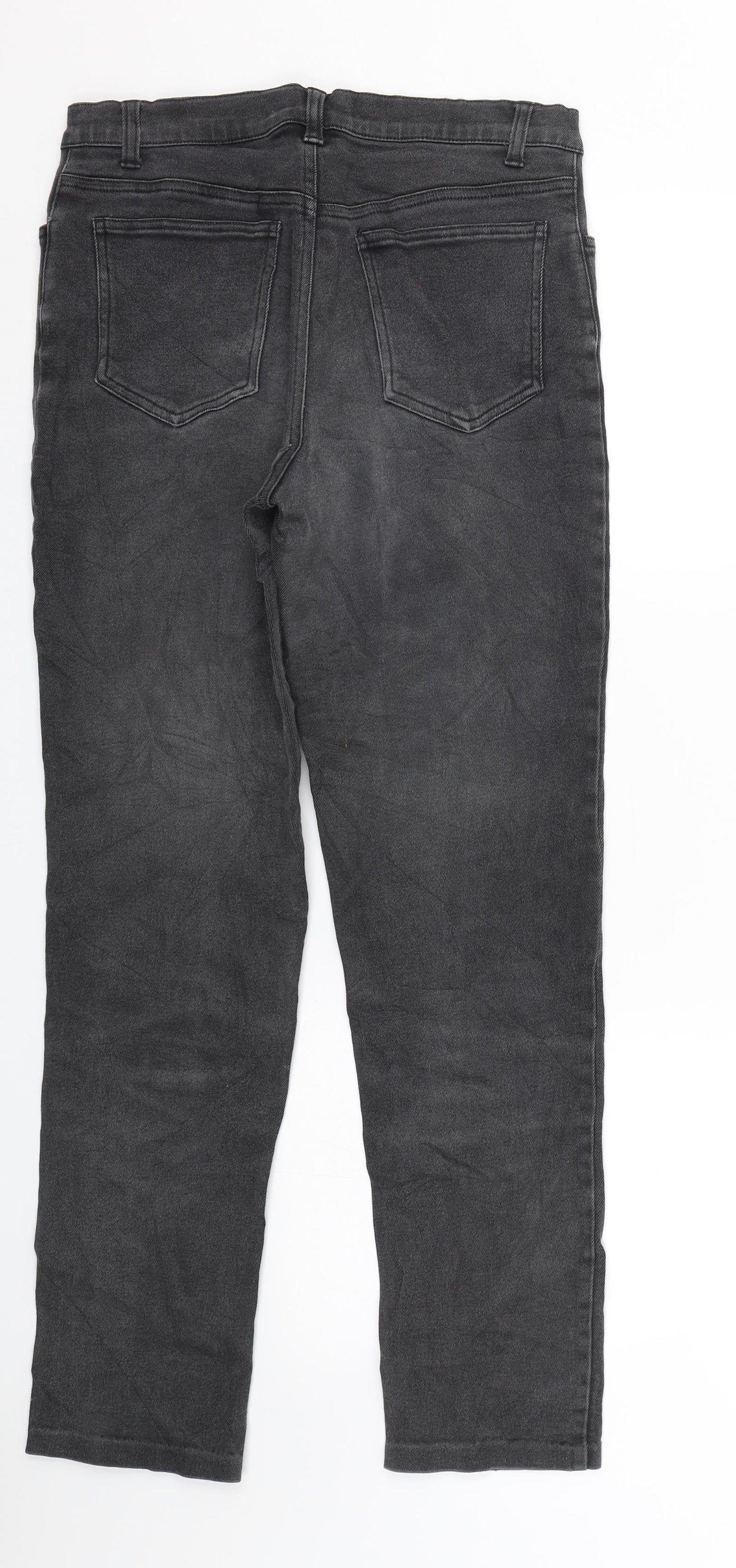 Womens UK Size 28 Preworn Regular Fit Jegging Black Jeans