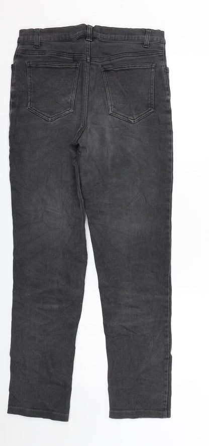 Womens UK Size 28 Preworn Regular Fit Jegging Black Jeans