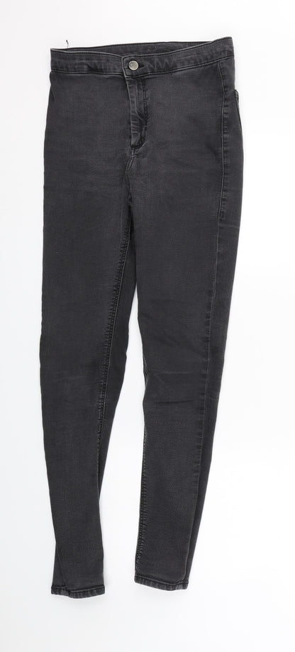 Topshop Womens Black  Denim Jegging Jeans Size 34 L26.5 in