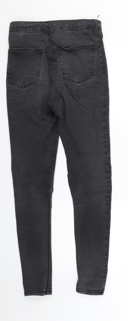 Topshop Womens Black  Denim Jegging Jeans Size 34 L26.5 in