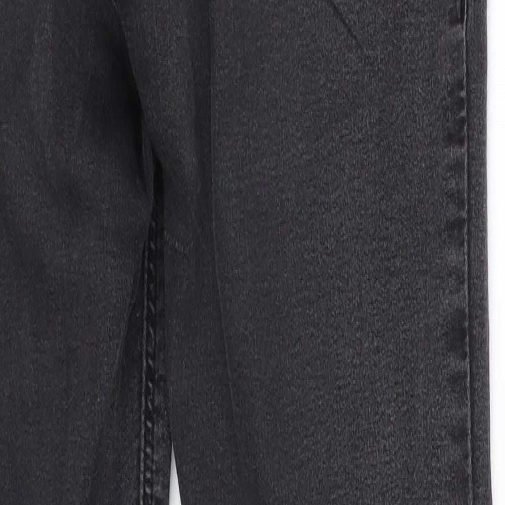 Topshop Womens Black  Denim Jegging Jeans Size 34 L26.5 in