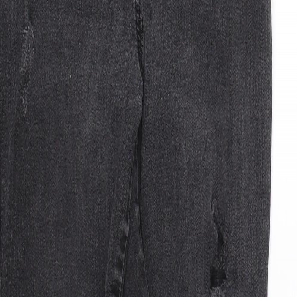 Candy Couture Girls Black  Denim Skinny Jeans Size 12 Years