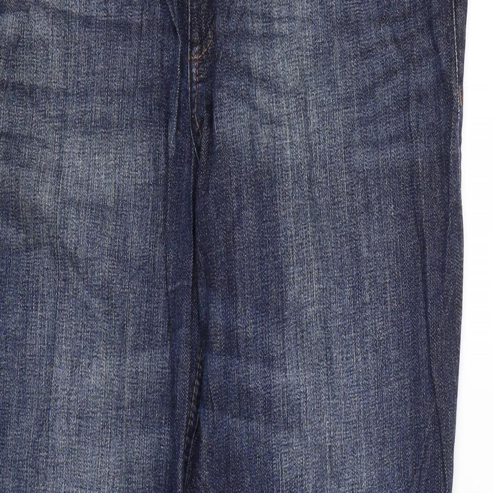 Womens UK Size 44 in st Oliver Regular Fit Bootcut Blue Jeans
