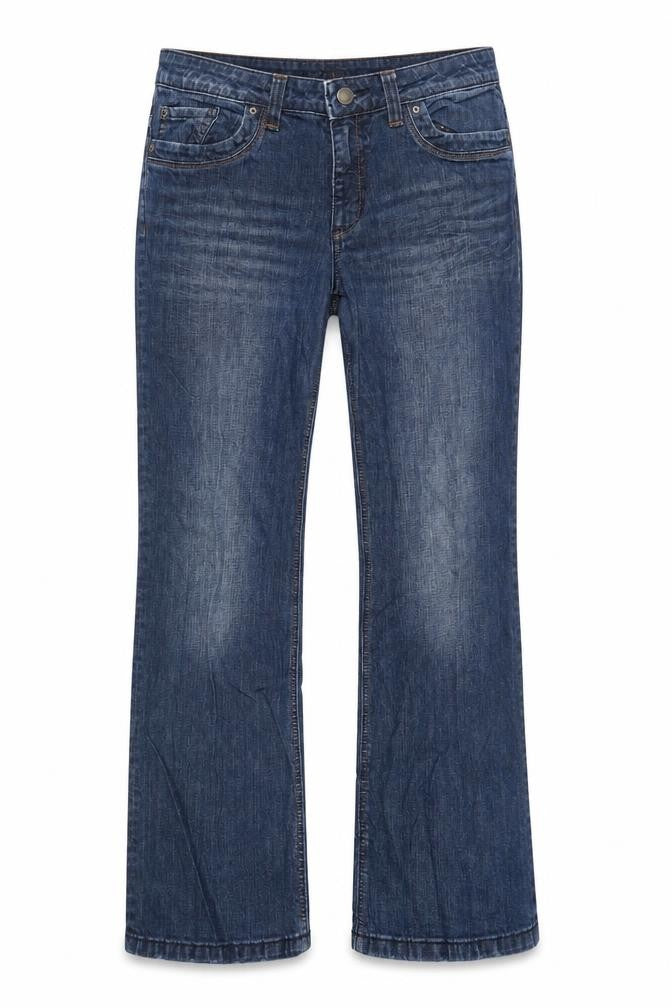 Womens UK Size 44 St Oliver Regular Fit Bootcut Blue Jeans