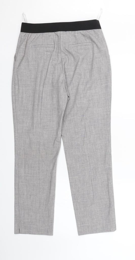 Primark Womens Grey   Carrot Trousers Size 10 L25 in