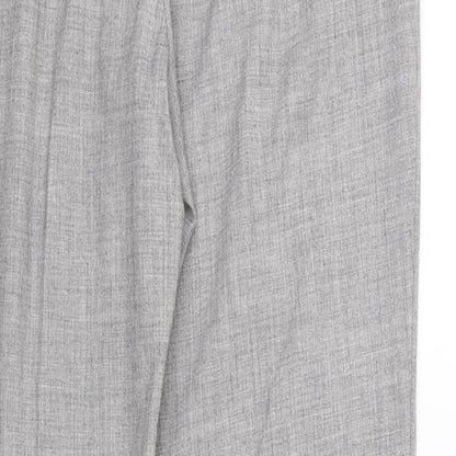 Primark Womens Grey   Carrot Trousers Size 10 L25 in