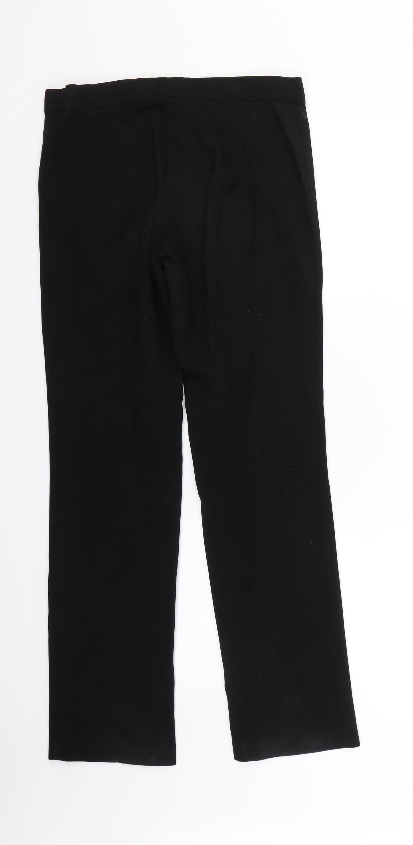 Preworn Girls Black   Capri Trousers Size M