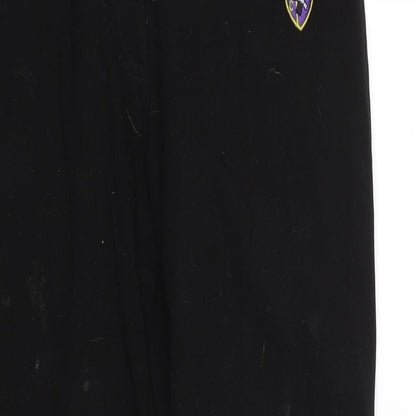 Preworn Girls Black   Capri Trousers Size M