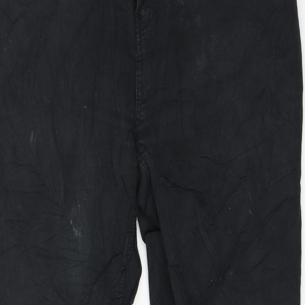 Moodo Mens Black  Denim Skinny Jeans Size M L27 in