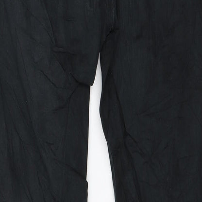 Moodo Mens Black  Denim Skinny Jeans Size M L27 in