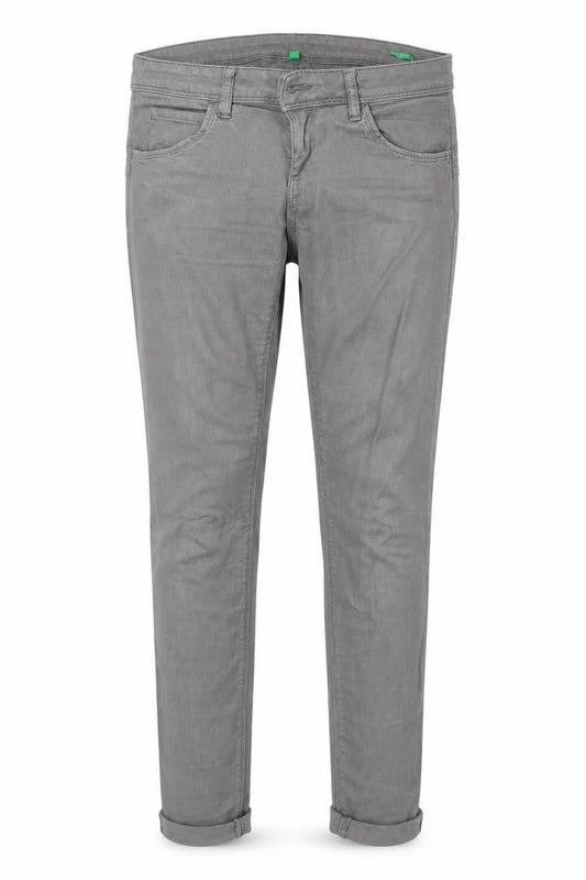 Womens UK Size 31 in United Colors of Benetton Regular Fit Skinny Grey Jeans