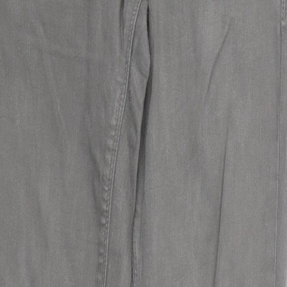 United Colors of Benetton Womens Grey  Denim Skinny Jeans Size 31 L25 in