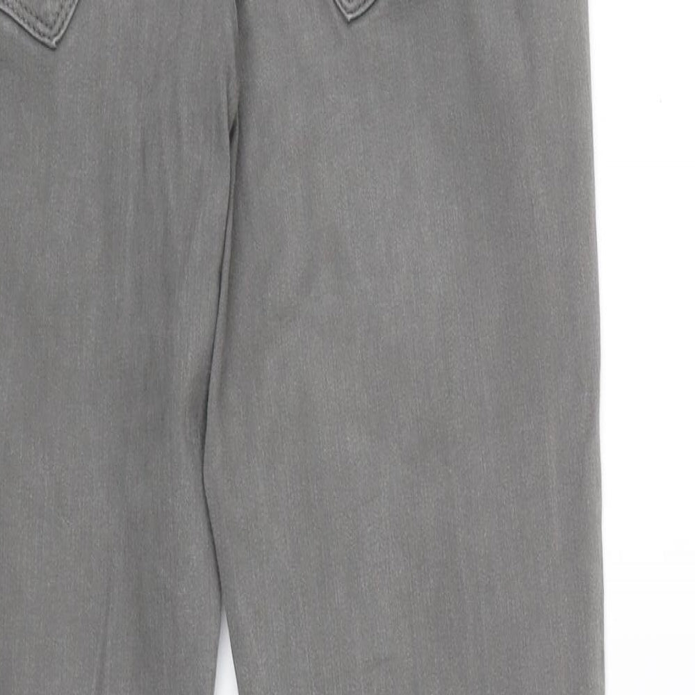 United Colors of Benetton Womens Grey  Denim Skinny Jeans Size 31 L25 in