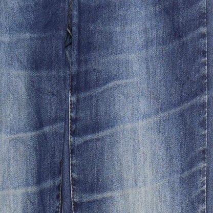 Marc Lauge Womens Blue  Denim Straight Jeans Size 10 L31 in