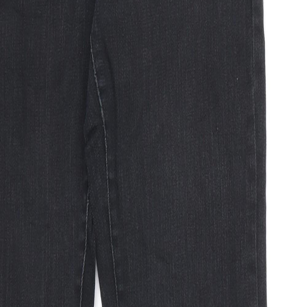 Tally Weiji Womens Black  Denim Skinny Jeans Size 8 L29 in