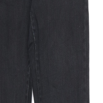 Tally Weiji Womens Black  Denim Skinny Jeans Size 8 L29 in