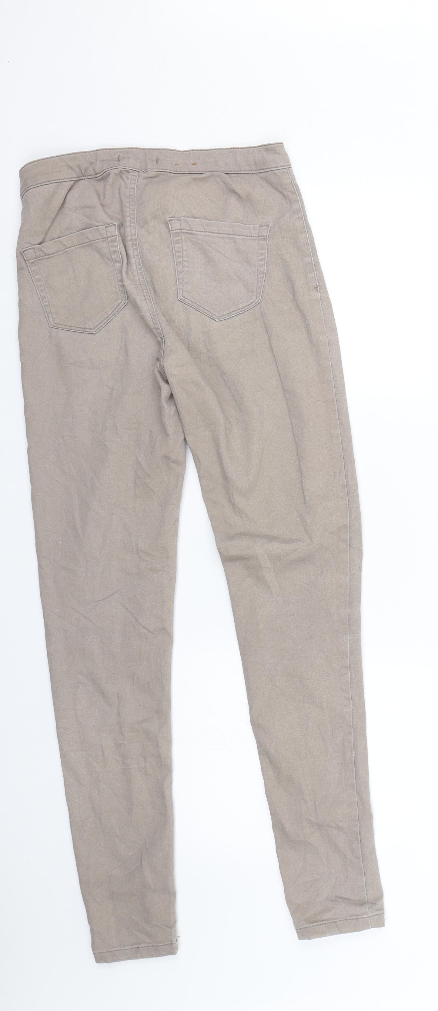 Womens UK Size 26 TALLY WEiJL Regular Fit Skinny Brown Jeans