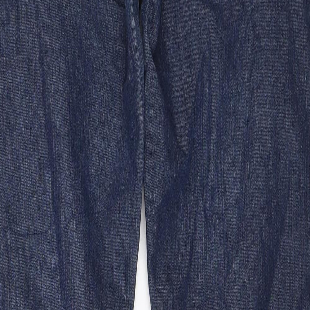 MORE & MORE Womens Blue  Denim Straight Jeans Size 8 L28.5 in