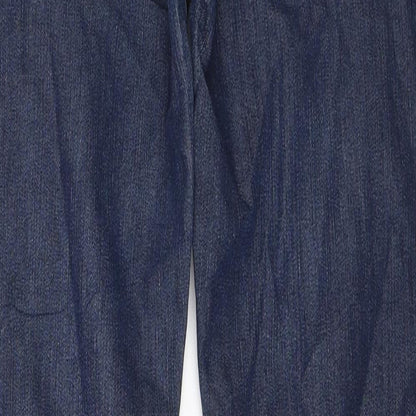 MORE & MORE Womens Blue  Denim Straight Jeans Size 8 L28.5 in