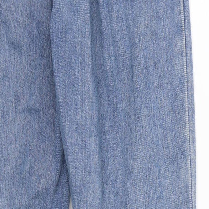 Womens UK Size XS Shien Regular Fit Straight Blue Jeans