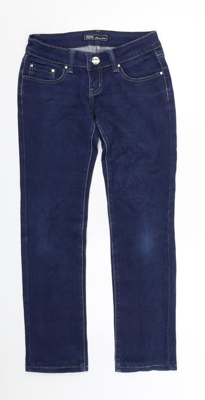 D Classic Jeans Womens Blue  Denim Skinny Jeans Size M L27 in