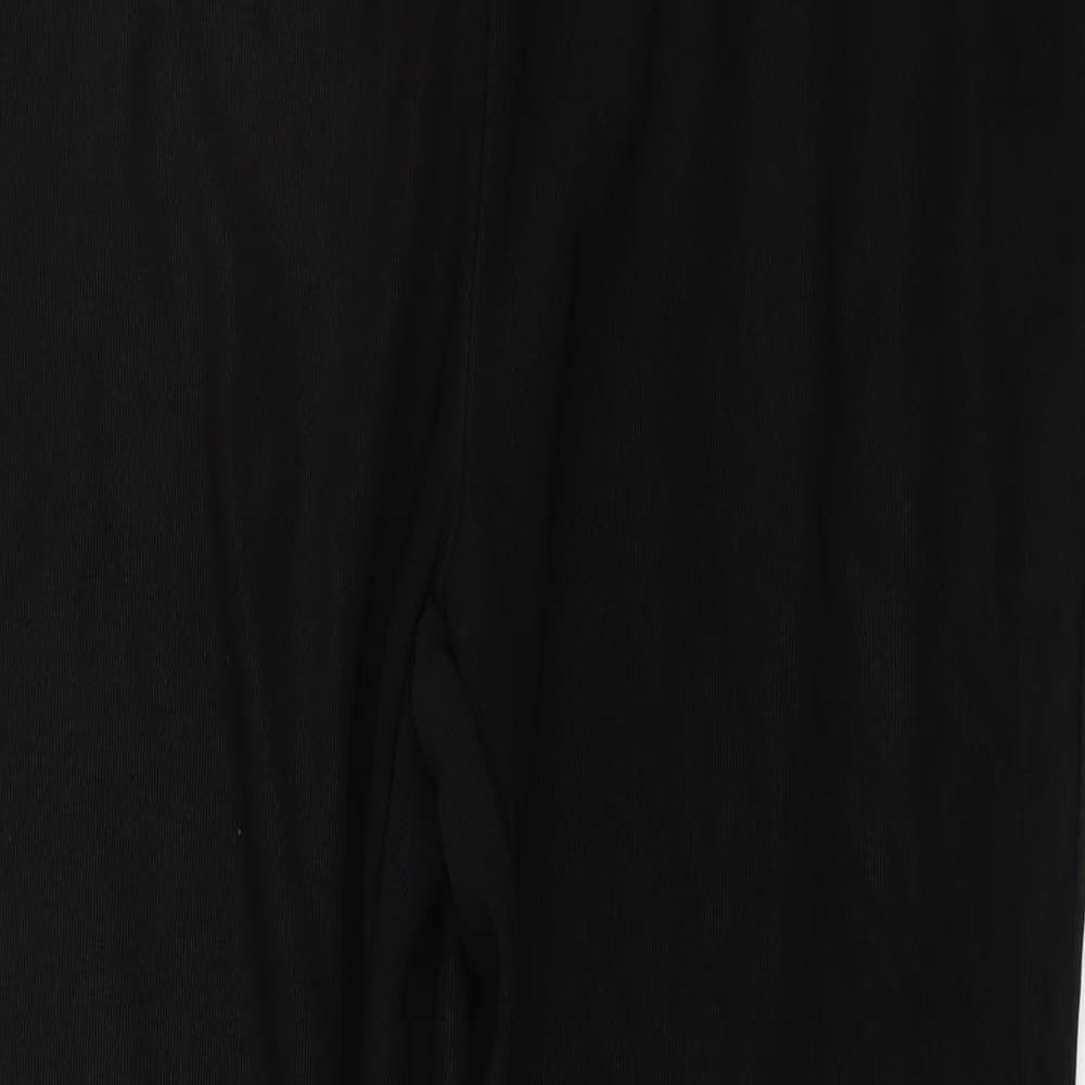 Womens UK Size 16 Originals Regular Fit Capri Black Trousers