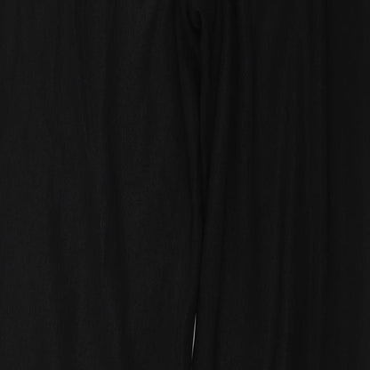 Womens UK Size 16 Originals Regular Fit Capri Black Trousers