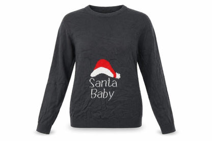 Womens UK Size S Boohoo Grey Pullover Jumper