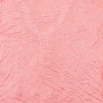 Womens UK Size M BM Pink Cardigan Jumper