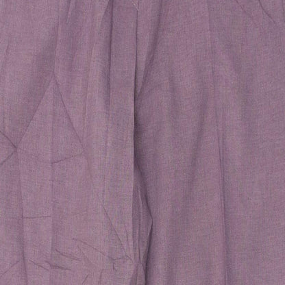 Marks and Spencer  Womens Purple   Trousers  Size 14 L26 in