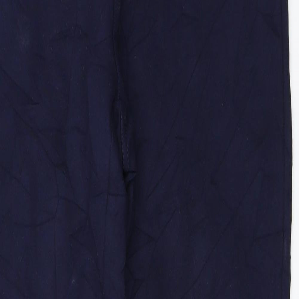 Womens UK Size 10 Apricot Regular Fit  Blue Trousers