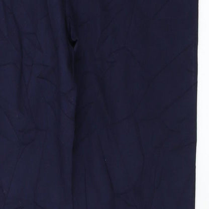 Womens UK Size 10 Apricot Regular Fit  Blue Trousers