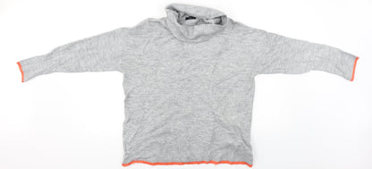 Womens UK Size 12 M&Co Grey Pullover Jumper