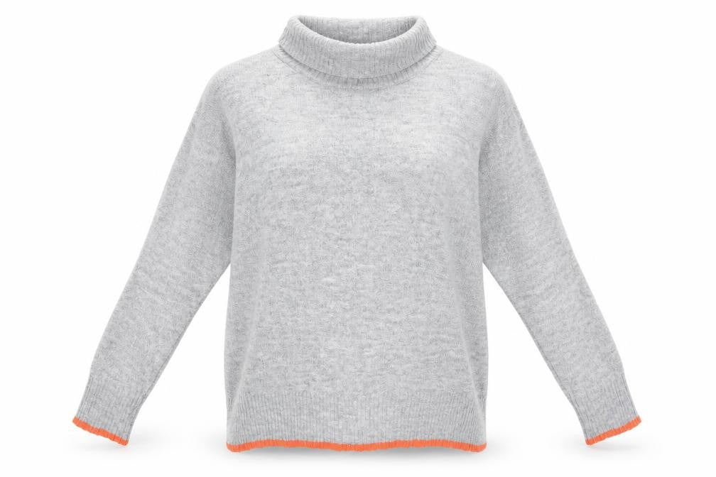 Womens UK Size 12 M&Co Grey Pullover Jumper