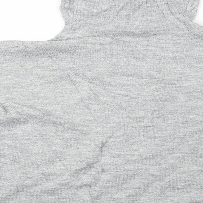 Womens UK Size 12 M&Co Grey Pullover Jumper