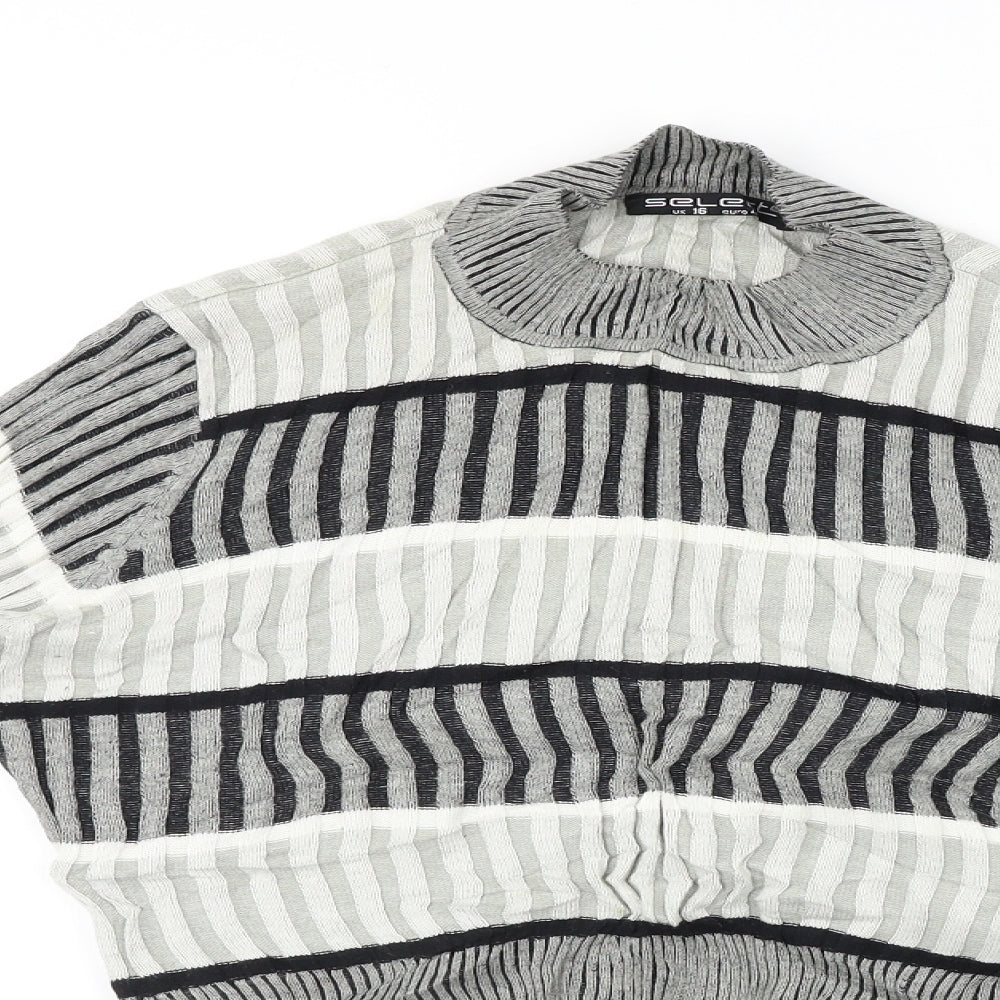 Womens UK Size 16 Select White Pullover Jumper