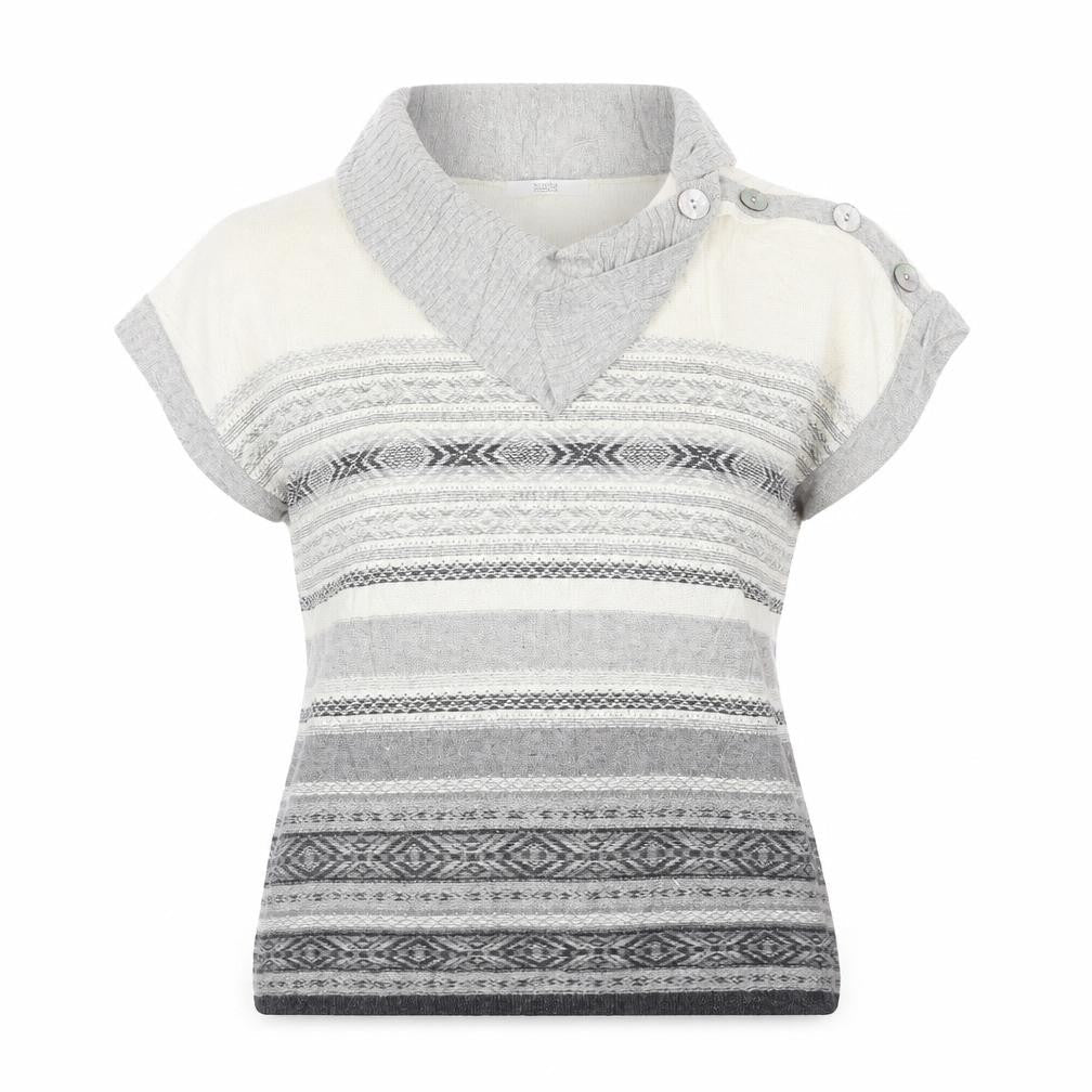 Womens UK Size 12 Marks and Spencer Beige Pullover Jumper