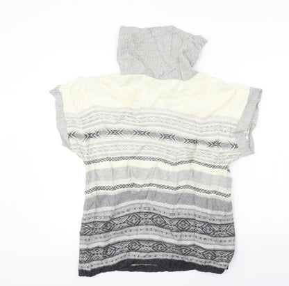 Womens UK Size 12 Marks and Spencer Beige Pullover Jumper