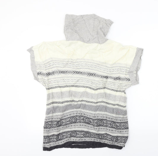 Womens UK Size 12 Marks and Spencer Beige Pullover Jumper