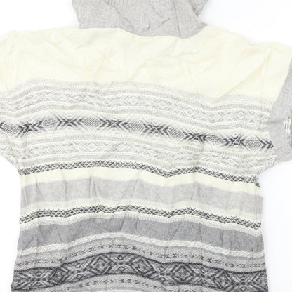 Womens UK Size 12 Marks and Spencer Beige Pullover Jumper
