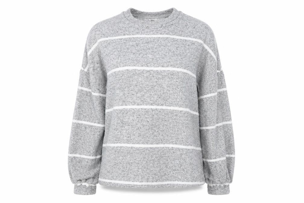 Womens UK Size L New Look Grey Pullover Jumper