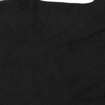 Womens UK Size XL bm collection Black Cardigan Jumper