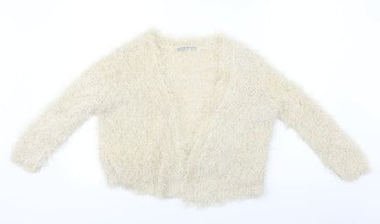 Womens UK Size 16 Marks and Spencer Beige Cardigan Jumper