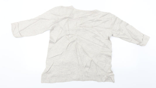 Marks and Spencer  Womens Beige   Pullover Jumper Size 10