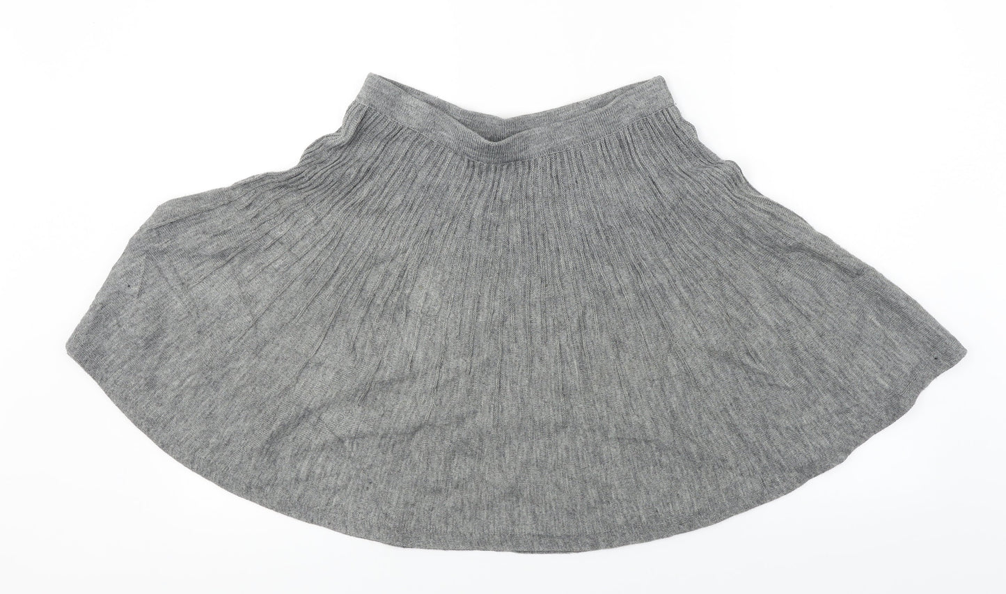 H&M Womens Grey   A-Line Skirt Size S