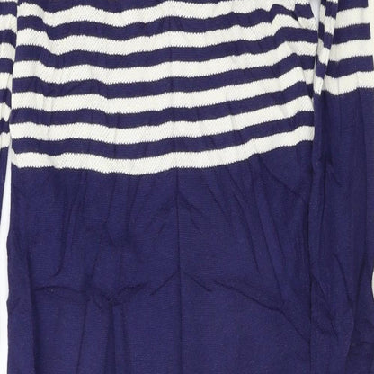 GREAT PLAINS   Womens Blue Striped  A-Line  Size XS