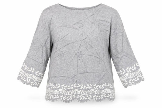Love Knitwear   Womens Grey   Pullover Jumper Size 14
